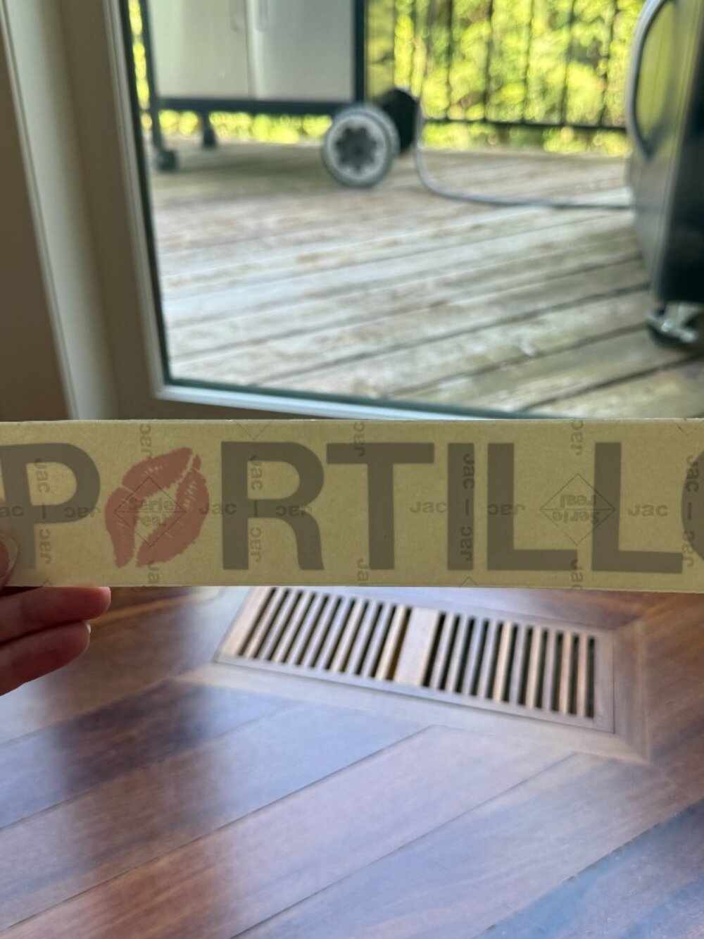 NEW Portillo Window Sticker